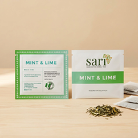 Sachet latéral personnalisé en aluminium et plastique pour emballage de miel, thé, café, lait en poudre