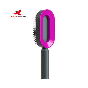 Cepillo de Pelo ABS de Limpieza Automática con un Solo Clic, con Soporte, Precio Bajo al por Mayor, para Mujer - Product Image 4