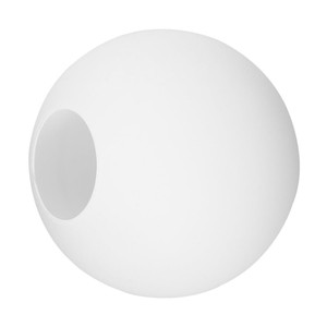 Abat-jour en verre soufflé givré à une ouverture, en verre opale, pour suspension intérieure, accessoires d'éclairage - Product Image 1