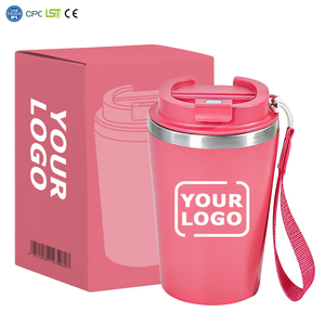 กล่องซุปเปอร์มาร์เก็ตแบบกำหนดเองและแก้วน้ำสีชมพูร้อนแรงขนาด 12 ออนซ์พร้อมฝาและหลอดดูด แก้วกาแฟพลาสติกแบบกำหนดเองด้วยเลเซอร์ - Product Image 1