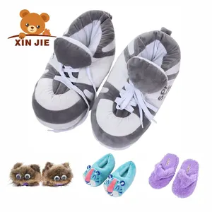 2023 Vrouwen Bont Slippers Dames Schattige Pluche Vos Haar Pluizige Slippers Vrouwen Winter Warme Slippers Voor Vrouwen Hot Sandalen