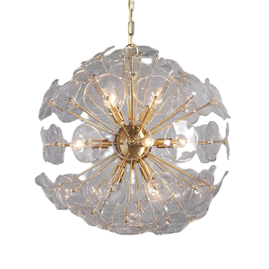 E12 Base sfera rotonda lampadario elegante lampada a sospensione per soggiorno camera da letto sala da pranzo - Product Image 6