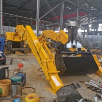 Limitierte Hochleistungs-Greifzange mit Arm zum Fangen von Schrottmetall, 360 Grad drehbar