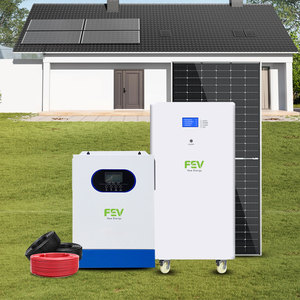 Sistema Solar Aislado de la Red, Kit Solar Completo de 3KW 5KW <span class=keywords><strong>8KW</strong></span>, Sistema Solar Híbrido para Energía Solar Doméstica - Product Image 4