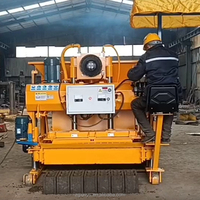 Machine à fabriquer des blocs automatique, personnalisation de la taille et de la forme des briques, machine à fabriquer des briques manuelle mobile diesel, machine à fabriquer des blocs de béton