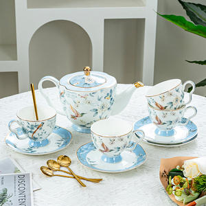 Juego de Tazas Nórdicas para 4 Personas, Tazas de Café Elegantes con un Aspecto Sofisticado, Juego de Tazas para Té y Café - Product Image 4