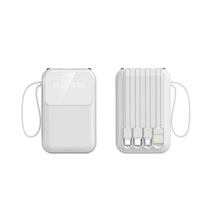 Quà tặng khuyến mãi mới Pin dự phòng di động 20000mAh Sạc điện thoại thông minh đa năng ngoài trời Logo OEM Pin dự phòng 10000mAh Type C - Product Image 4