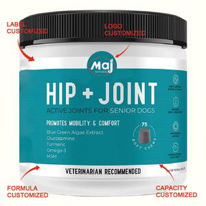 OEM ODM Golosinas Masticables de Mejillón de Labio Verde para Perros - Con Glucosamina Natural para el Apoyo de la Salud Articular - Product Image 2
