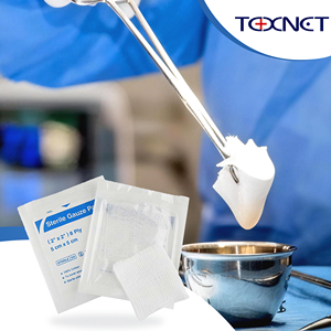 Compress <span class=keywords><strong>de</strong></span> Gasa Médica <span class=keywords><strong>de</strong></span> Alta Calidad, Estéril, Grado Hospitalario, para Control <span class=keywords><strong>de</strong></span> Infecciones, 5x5cm, Certificado CE - Product Image 5