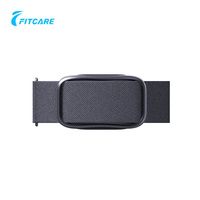 Moniteur de fréquence cardiaque en temps réel Fitcare F24H - Conception confortable résistante à l'eau 3 ATM, autonomie de 14 jours, ANT+ BLE sans fil, matériau PC