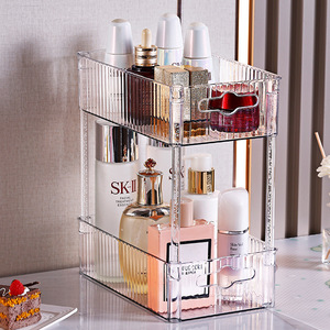 ชั้นวางของในครัวหลายชั้น 3 ชั้น วัสดุอะคริลิกใส สำหรับวางบนเคาน์เตอร์ - Product Image 2