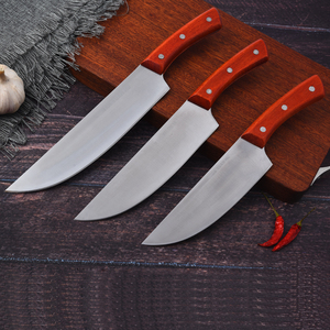 Couteau <span class=keywords><strong>de</strong></span> Chef <span class=keywords><strong>de</strong></span> boucherie <span class=keywords><strong>Pro</strong></span>, ustensile <span class=keywords><strong>de</strong></span> cuisine <span class=keywords><strong>de</strong></span> 7 pouces avec manche en bois pour la maison et la cuisine <span class=keywords><strong>de</strong></span> coupe - Product Image 5