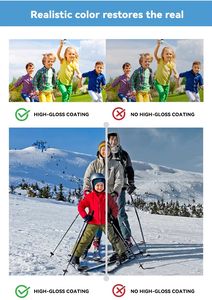 Facoy <span class=keywords><strong>กระดาษ</strong></span>ภาพถ่ายอิงค์เจ็ทกึ่งมันวาวและเคลือบด้านเยื่อ<span class=keywords><strong>กระดาษ</strong></span>สองด้าน - Product Image 2