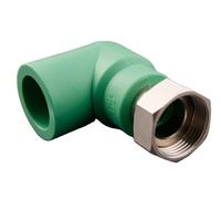 20x1/2 "-32x1" SAM-UK PPR UNION COUDE Eau Ppr Raccord de tuyau de plomberie Coude de compression Noms du raccord de tuyau Ppr