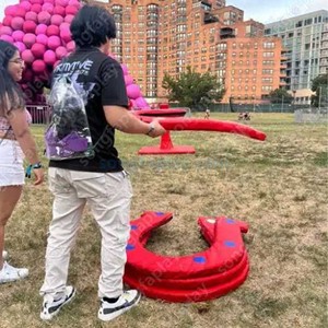 Gioco delle Ferriate Giganti per Esterni, Gioco <span class=keywords><strong>di</strong></span> Lancio per Carnevale, Ferriate a Grandezza Naturale per Eventi e Feste, Giochi da Esterno a Noleggio - Product Image 6