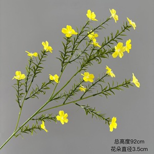 Bouquet de fleurs artificielles sauvages en soie mélangée, écologique, pour mariage et décoration intérieure - Product Image 2