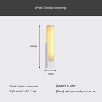 Applique Murale LED Moderne en Fer Style Marbre Nordique pour Salon, Chambre, Escalier, Balcon – Design Créatif, Simple et Luxueux