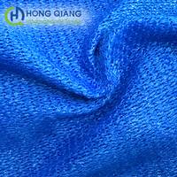 Filet d'ombrage bleu en HDPE Raschel tricoté, résistant au feu, haute résistance à la traction, stabilisé aux UV, rétractable manuellement, coupe-vent, ombrage 30%-95%