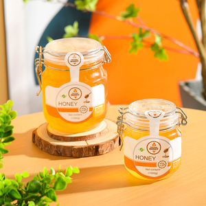 Contenedor <span class=keywords><strong>de</strong></span> tarros <span class=keywords><strong>de</strong></span> comida para <span class=keywords><strong>mascotas</strong></span>, 500G, 1000G, con tapas herméticas para lata, frascos <span class=keywords><strong>de</strong></span> almacenamiento <span class=keywords><strong>de</strong></span> miel - Product Image 2