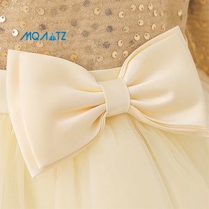 Nuovo Design Meiqiai: Abito da Compleanno per Bambine con Paillettes, Maniche Lunghe, Fiocco e Gonna Vaporosa LAL21ACX - Product Image 5