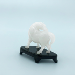 Handmade Murano <b>Glass</b> Horse Figurine Green Animal Theme Decorative Craft Collectible Art Piece - Product Image 4