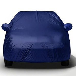 Housse de voiture en polyester respirante et imperméable à 3 couches, à prix réduit, avec protection UV, pour toutes les saisons, utilisation universelle - Product Image 4