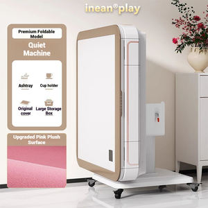 Inean automatique silencieux Mahjong Table électrique pliante Machine réduction du bruit pour la maison et la couverture de Casino gain de place sans poussée - Product Image 4