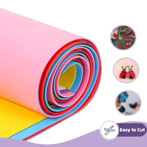 Tùy chỉnh đầy màu sắc EVA bọt cuộn không độc hại sinh thái thân thiện dễ dàng để sử dụng cắt với kéo các bọt một cách dễ dàng - Product Image 3