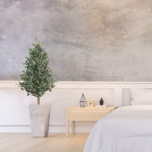Elegante Árbol de Olivo Artificial <span class=keywords><strong>con</strong></span> <span class=keywords><strong>Frutos</strong></span>, Bonsái Artificial de Bajo Mantenimiento, Planta Artificial en Maceta para Decoración - Product Image 6