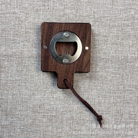 Abridor de Botellas Magnético de Madera con Forma de Llavero, Abridor de Cerveza DIY para Refrigerador, Regalo para Amantes de la Cerveza, Invitados de Boda, Cocinas, Bares y Fiestas