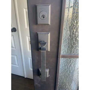 Usine YZH et vente chaude toute serrure de porte de taille moyenne de style à la mode en cuivre pour porte intérieure - Product Image 3