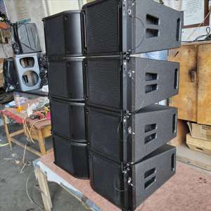 Fábrica Por Atacado Profissional Áudio Estágio T210 Dupla 10 Polegadas Passiva Line Array Speaker Box Vazio Áudio Sound Equipment