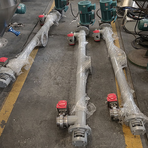 Nouveau convoyeur à vis en acier inoxydable 304/316L pour composant de moteur de noyau de poudre de farine pour les usines de fabrication - Product Image 4