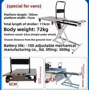 <span class=keywords><strong>Chariot</strong></span> élévateur hydraulique électrique Camion élévateur à plat portable sur site Plate-forme élévatrice à ciseaux Camion plaque d'acier rétractable - Product Image 6