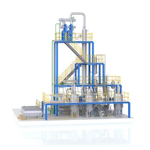 Safety operation with long lifespan for used engine oil recycling refinery machine