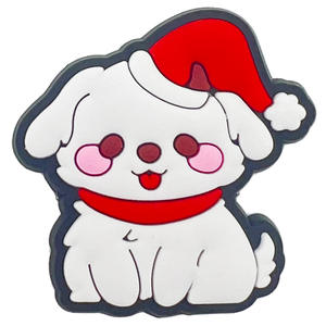 2023 fabricante al por mayor personalizado Navidad PVC zapatos decoraciones diseñador cocodrilo colgante en zapatos de goma - Product Image 4