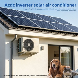 เครื่องปรับอากาศพลังงานแสงอาทิตย์ 9000BTU ACDC รุ่น UNP-35GWACDCB1 พร้อมระบบทำความเย็นและความร้อน ใช้พลังงานอย่างยั่งยืน - Product Image 2