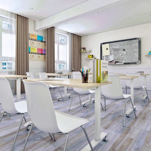 OMNI Modern Foldable Laptop Training Table - Flip <strong>Top</strong> Nesting <strong>Design</strong> for Office &amp; <strong>Industrial</strong> Use - Product Image 2