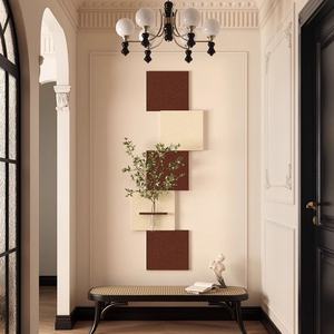 Pintura Decorativa Minimalista Italiana Geométrica para Entrada, Decoración del Hogar, Arte de Pared DIY, Lámpara LED, Pintura Colgante de Piedra Arenisca, Nueva - Product Image 4