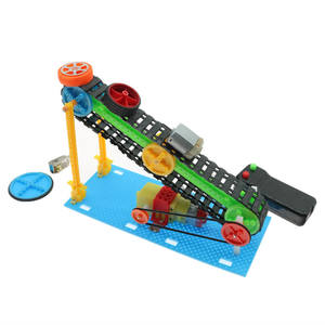 สายพานลำเลียงไฟฟ้า OKYN-Y0234 อุปกรณ์โครงการวิทยาศาสตร์ DIY สำหรับนักเรียน - Product Image 4