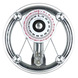 Veidt Weighing 130KG/1kg Non-Slip Leather Pad <b>Mechanical</b> <b>Scale</b> Household <b>Scales</b> for Measuring Human Body Weight Bathrooms VT-005 - Product Image 2