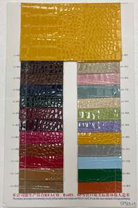 Tissu en cuir artificiel à imprimé <span class=keywords><strong>crocodile</strong></span> à la mode - Product Image 2