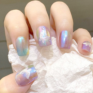 TSZS-Polvo holográfico de neón brillante <span class=keywords><strong>para</strong></span> <span class=keywords><strong>uñas</strong></span>, colorido, rosa, azul, amarillo, espejo de <span class=keywords><strong>uñas</strong></span>, venta al por mayor - Product Image 2