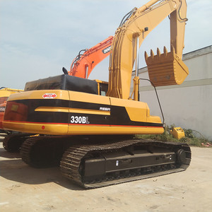 รถขุด CAT 330BL ขนาดใหญ่ 33 ตัน พร้อมบุ้งกี๋ขุดขนาด 1.5 ลูกบาศก์เมตร รถขุดตีนตะขาบมือสอง สภาพดี ใช้งานได้ดี - Product Image 1