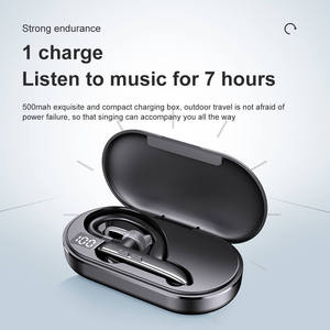 New Arrival Version Waterproof BT Noise Cancelling Car Driving Earbuds Wireless Earphones with EarHook - Product Image 3