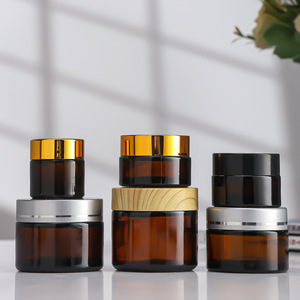 Tarro de Vidrio Redondo Mate Negro al por Mayor de 30g a Prueba de Olores para Niños, Tarro Cosmético de 5g 10g 15g 20g, Envases para Crema Facial - Product Image 2