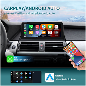 RoadNavi <span class=keywords><strong>Android</strong></span> 13 Radio de coche <span class=keywords><strong>inalámbrico</strong></span> Carplay <span class=keywords><strong>Android</strong></span> <span class=keywords><strong>auto</strong></span> GPS Navi reproductor Multimedia para BMW X5 E70 X6 E71 - Product Image 3