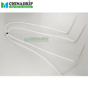 Système d'<span class=keywords><strong>arrosage</strong></span> <span class=keywords><strong>automatique</strong></span> pour serre Micro goutte à goutte Jeu de goutteurs en plastique avec tuyau en PE blanc - Product Image 2