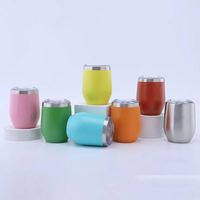 Premium 304 roestvrijstalen binnenbekleding eierbeker 350ml Valentijnsdag cadeau voor buitenavonturen ASM09