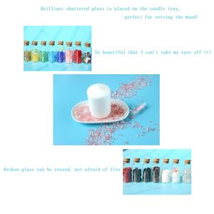 Rosa Massive Terrazzo-Glaschips, Farbige Industrielle Bodenbeläge für Außenbereiche, Landschaftsgestaltung, Aquarien, Pools, Fischbecken, Umweltfreundlich und Langlebig - Product Image 3